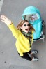 Dana Rogoz, prima plimbare alaturi de bebe Vlad