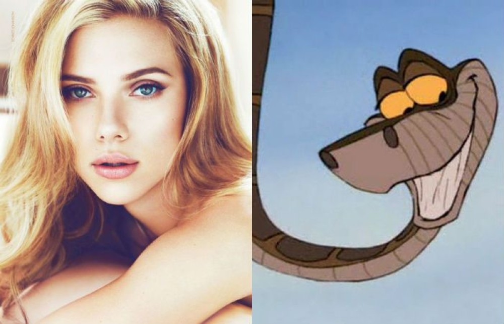 Scarlett Johansson va fi vocea sarpelui Kaa in CARTEA JUNGLEI