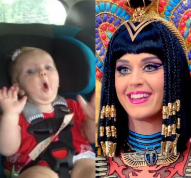 Katy Perry linisteste copiii cu melodiile ei - VIDEO