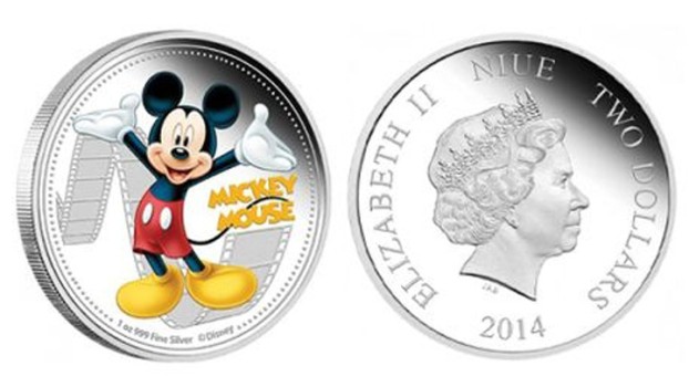 Mickey Mouse si Scooby Doo au ajuns imagini pe monede