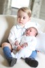 Au aparut primele imagini cu Printul George si Printesa Charlotte