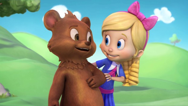 GOLDIE SI URSULET, un nou serial animat la Disney Junior