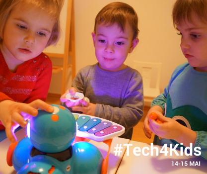 Tech4Kids, prima expozitie interactiva de tehnologie pentru prescolari