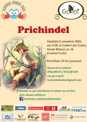 PRICHINDEL, la Godot Cafe-Teatru