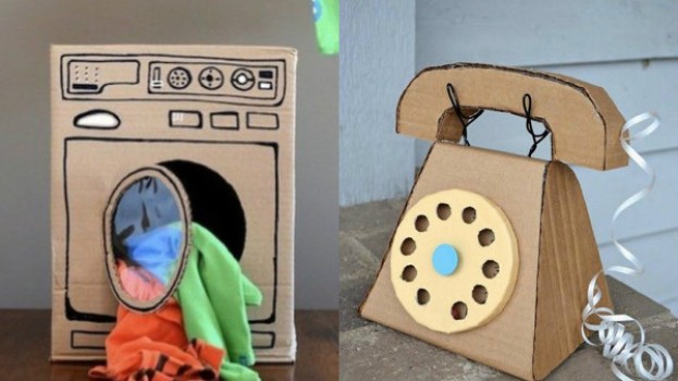 Cum să construiești cele mai spectaculoase jucării din cutii de carton
