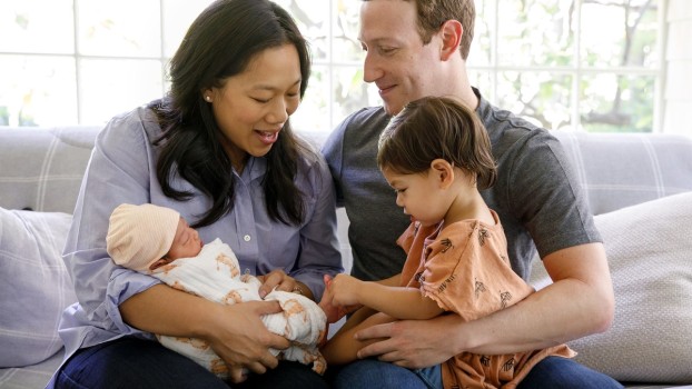 Mark Zuckerberg, prima fotografie cu cea de-a doua fiică a sa, August