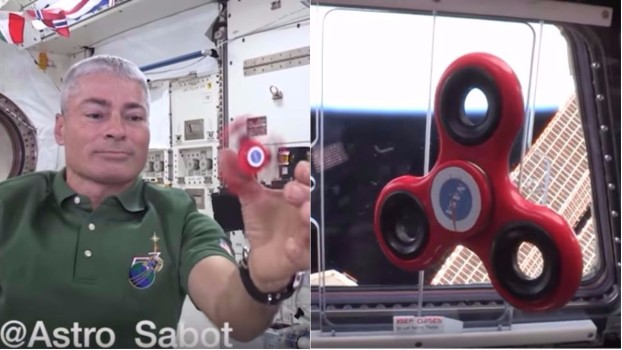 Cât de repede se învârte un spinner în spaţiu? Experimentul făcut de astronauți VIDEO
