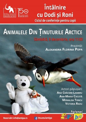 Animale din ținuturile arctice, la Muzeul Antipa