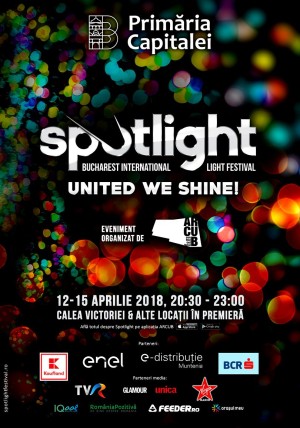 Începe Spotlight, singurul festival internaţional al luminii din Bucureşti