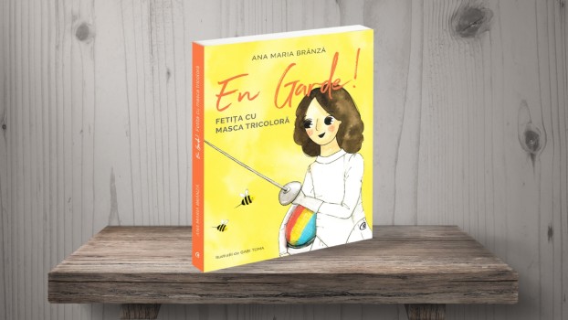 Ana-Maria Brânză lansează cartea pentru copii „En Garde! Fetița cu masca tricoloră”
