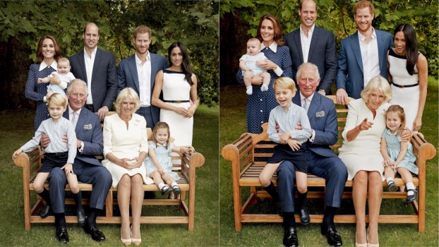 Ședința foto a aniversării de 70 de ani a Prințului Charles, sabotată de un bebeluș de 6 luni