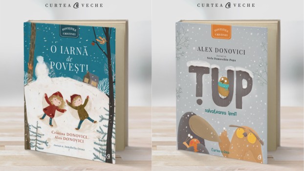 Două noi cărți de iarnă din colecția “Poveștile Cristinei” se lansează în cadrul unui eveniment caritabil