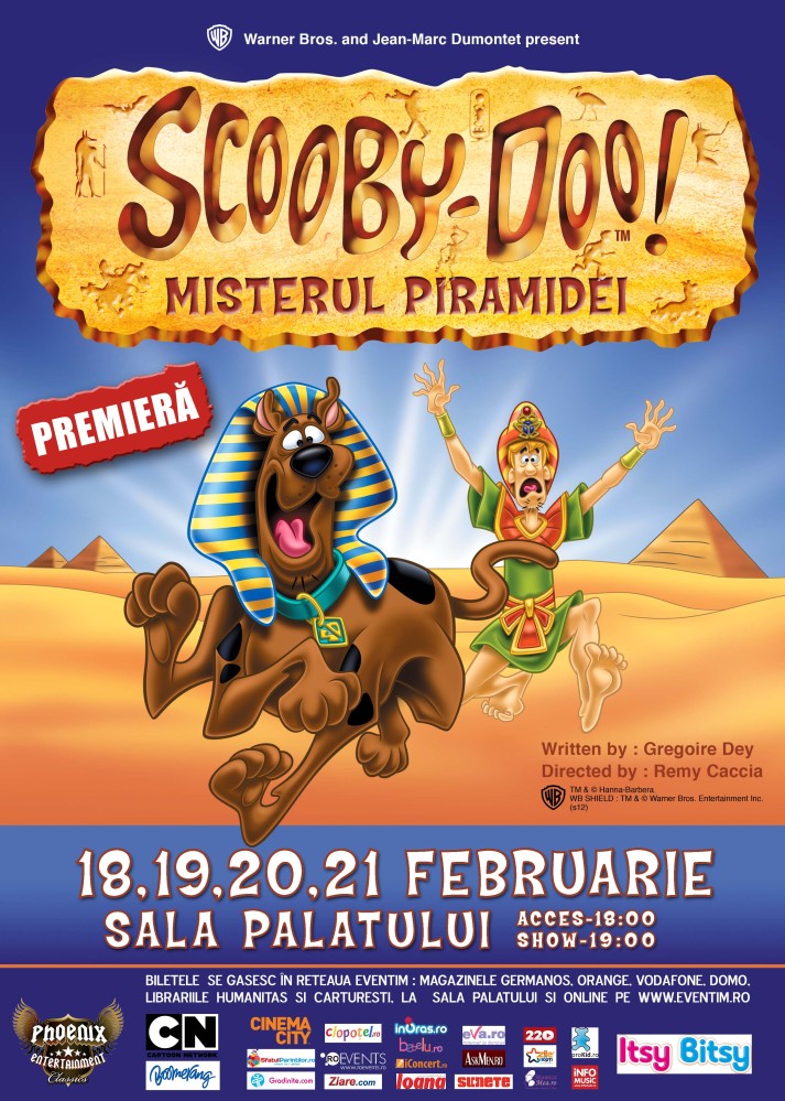 Scooby Doo vine la Bucuresti
