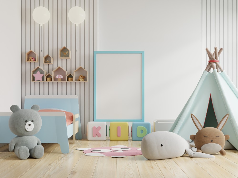 Cum poți decora camera copilului cu ajutorul tapetului