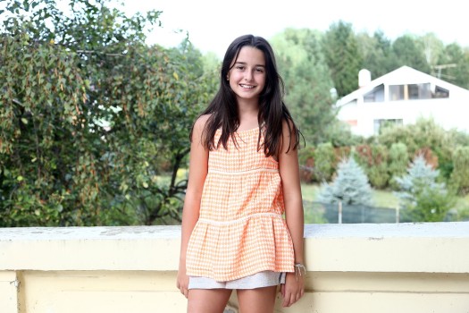 Anastasia, fiica lui Cristian Chivu, joacă în serialul „Adela”, de la Antena 1