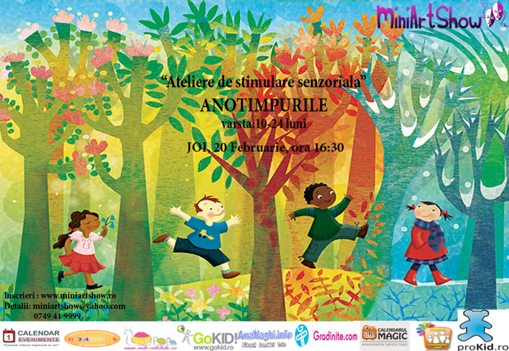 Anotimpurile - atelier de stimulare senzoriala  